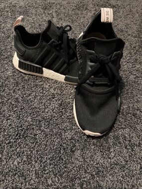 adidas NMD R1 Women's Black with White Accent